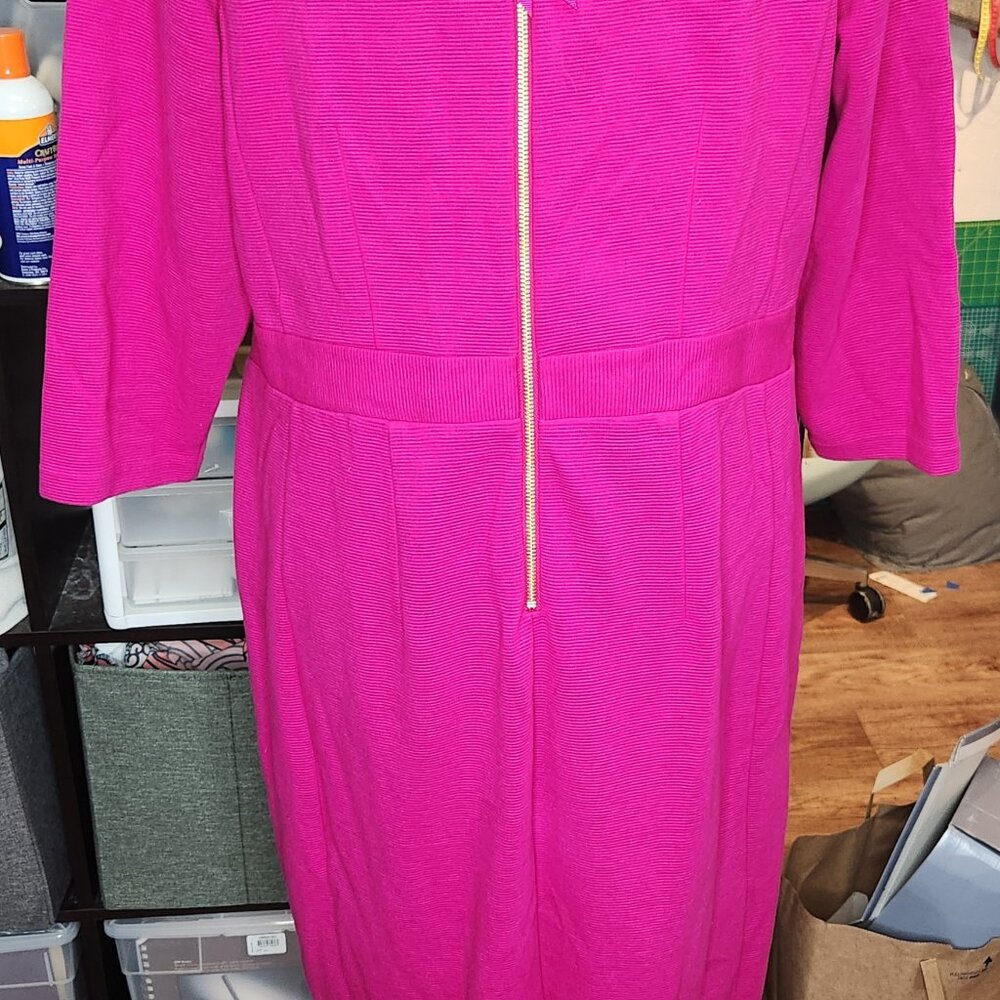 Pink Boden sheath dress size 18 Long in excellent condition - Picture 2 of 4